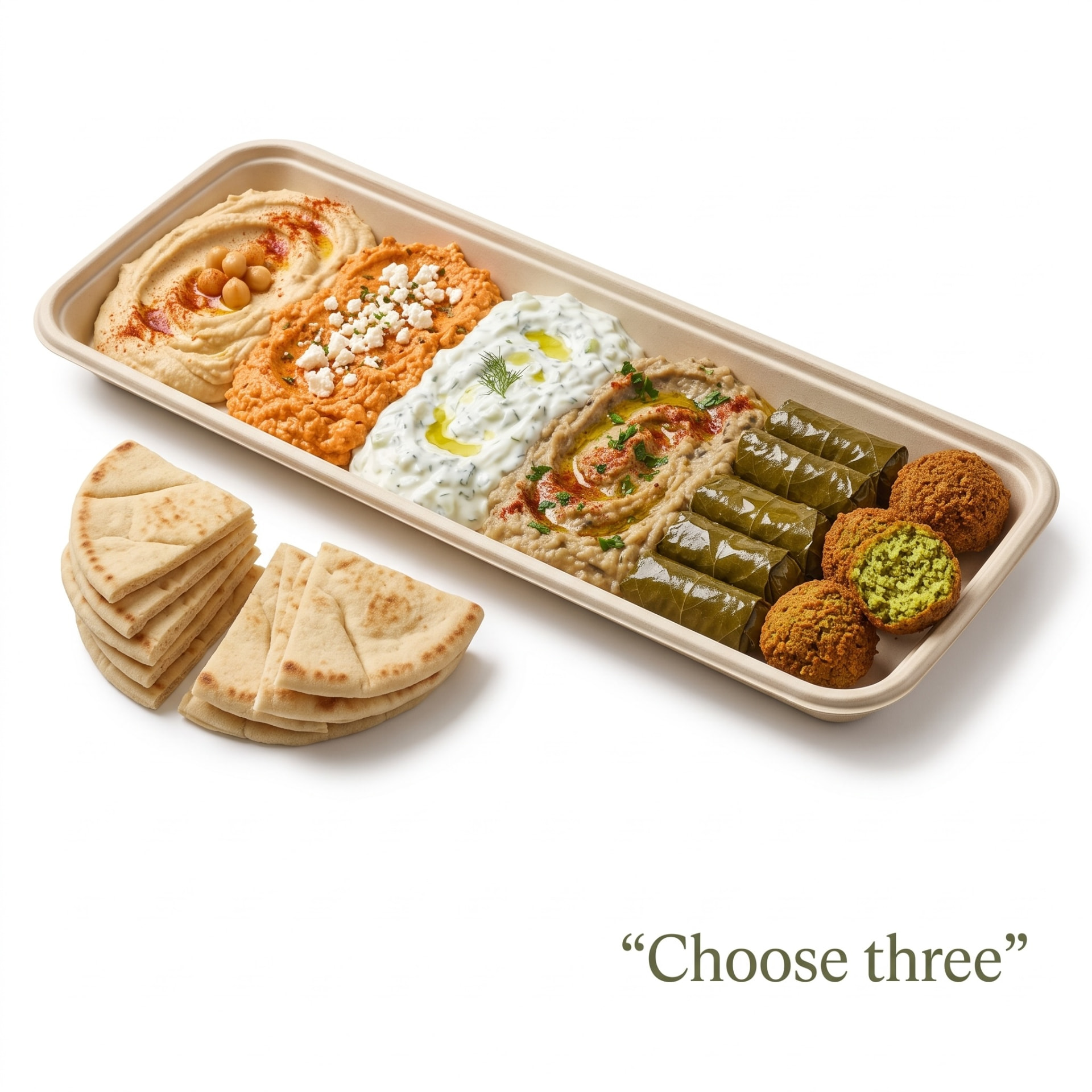 Zaki sampler platter