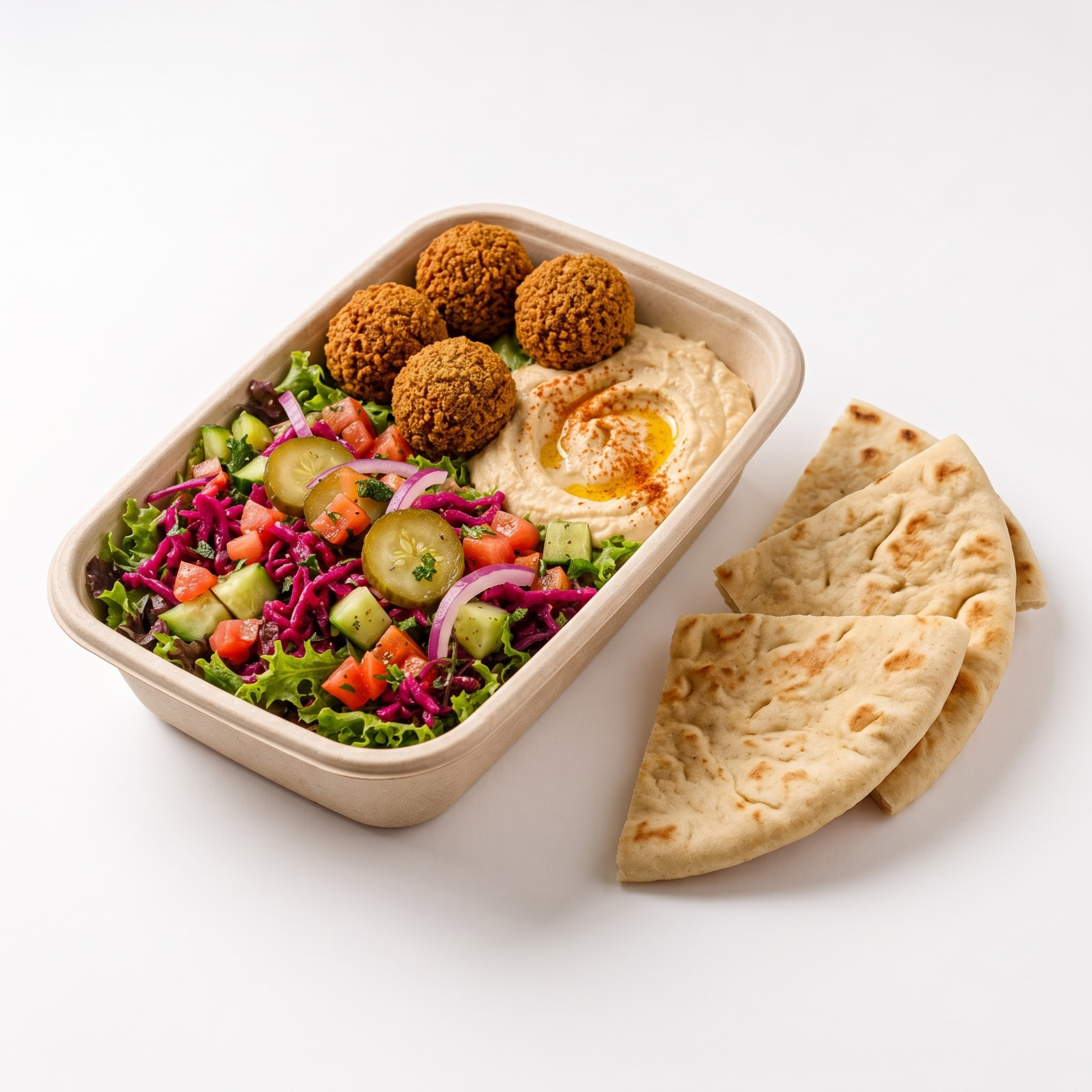 Zaki veggie platter